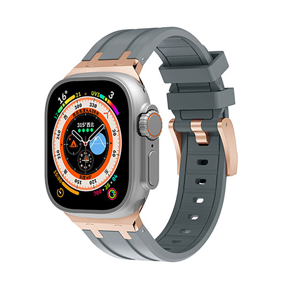 【全7色】メタルコネクトシリコンバンド【アップルウォッチ】 - Apple Watchバンド専門通販【BELTIES(ベルティーズ)】