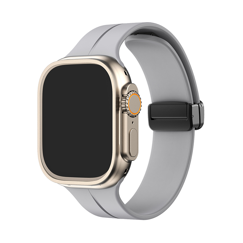 [15 colors available] Magnetic Flex Silicone Band [Apple Watch]