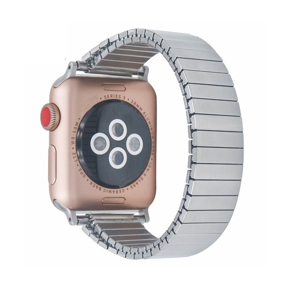 [2 colors available] Solo Loop Bellows Stainless Steel Band [Apple Watch]