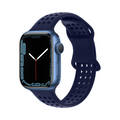 [20 colors available] Punch-hole silicone band [Apple Watch]