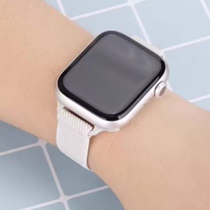 【軽やかフィット】スリムナイロンループバンド【アップルウォッチ】