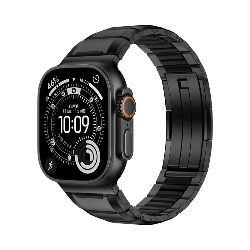 【未来的デザイン】ハイブリッドメタルリンクバンド【アップルウォッチ】