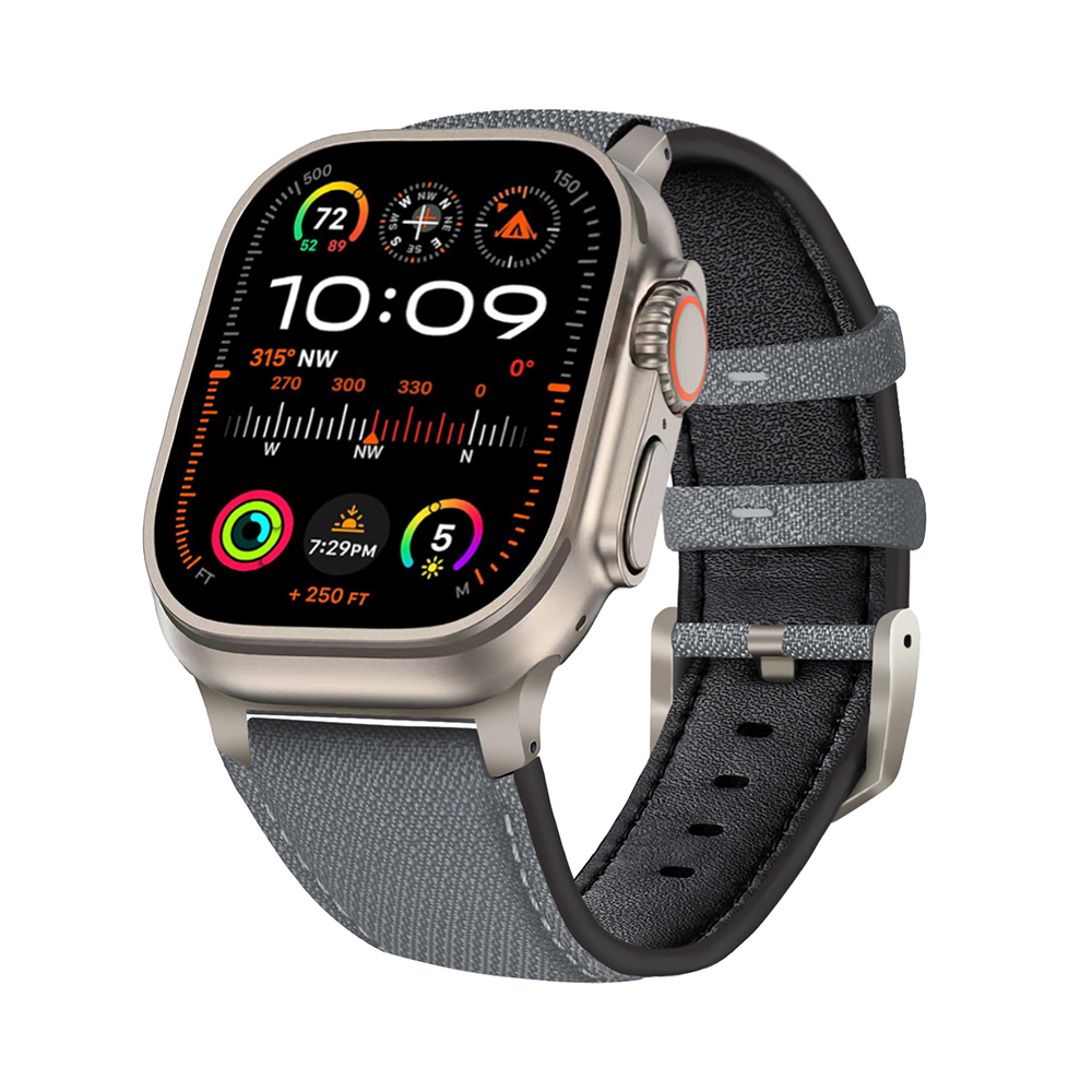 【軽量×タフ】ナイロンファブリックバンド【アップルウォッチ】