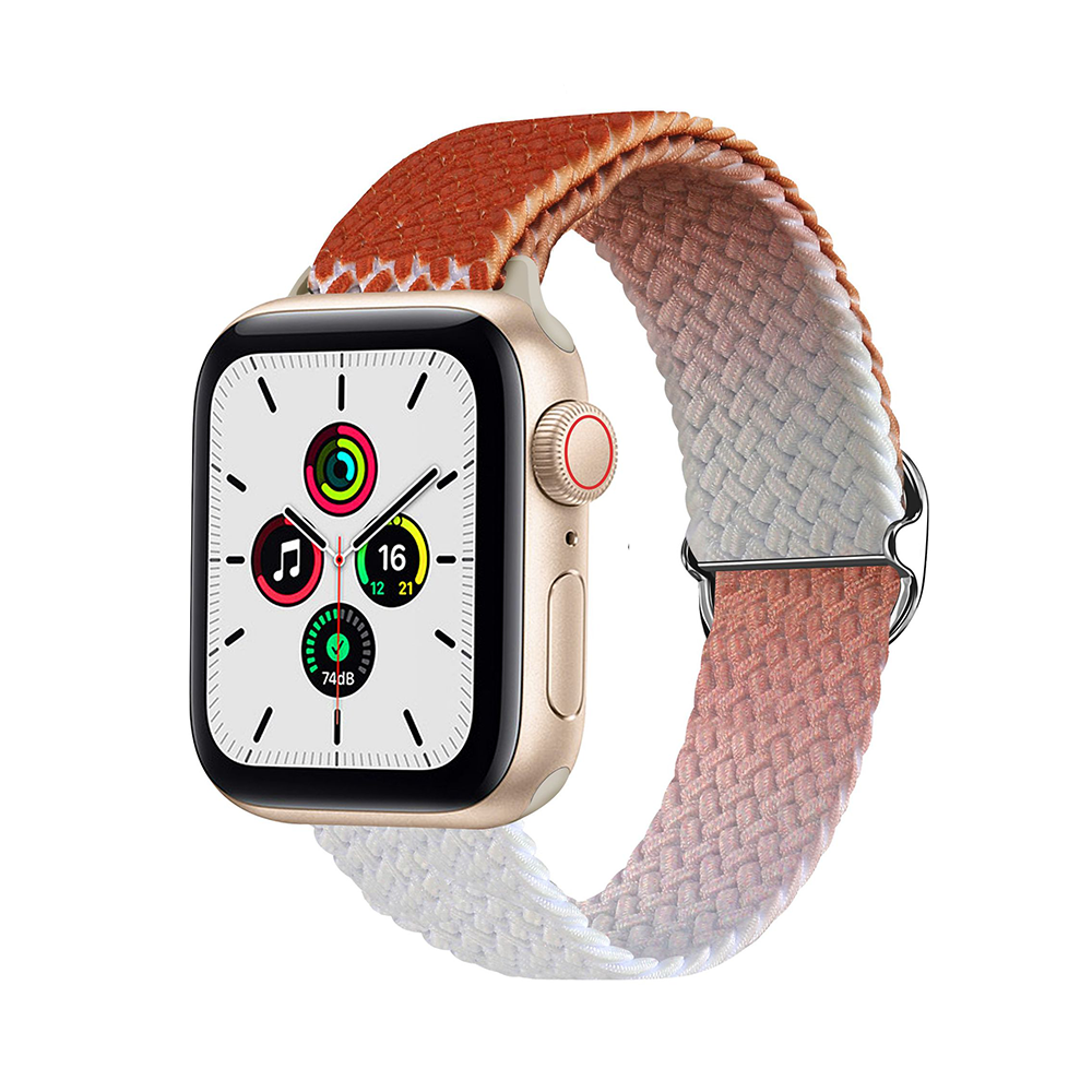 【やさしい色合い】グラデーションナイロンバンド【アップルウォッチ】