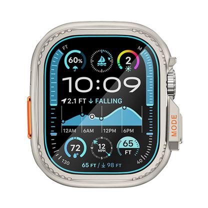 【Series 10/11対応】Ultra風両面保護メタルフレーム【アップルウォッチ】