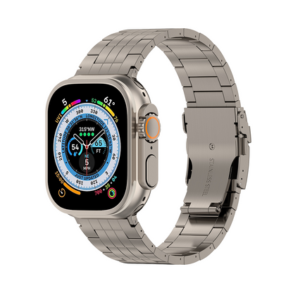 [3 colors available] Modern Smart Titanium Band [Apple Watch]