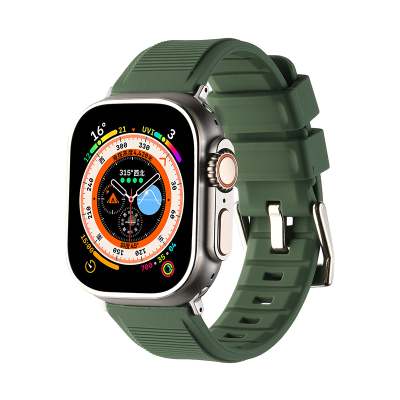 [12 colors available] Tough Matte Silicone Band [Apple Watch]