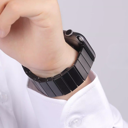 【磁力でスマート装着】マグネティックメタルバンド【アップルウォッチ】