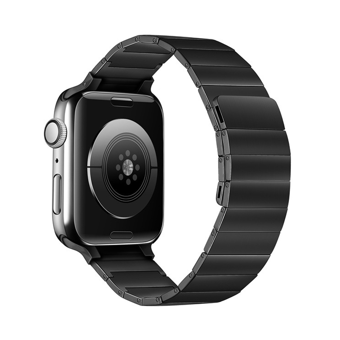 【磁力でスマート装着】マグネティックメタルバンド【アップルウォッチ】