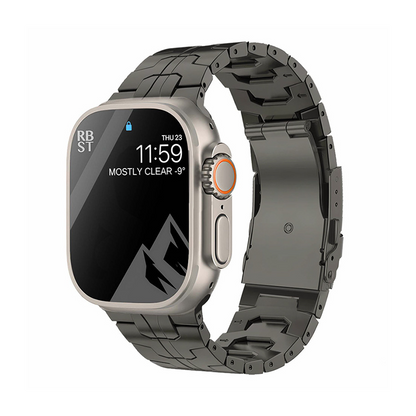 【未来感溢れる】アローリンクチタンバンド【アップルウォッチ】