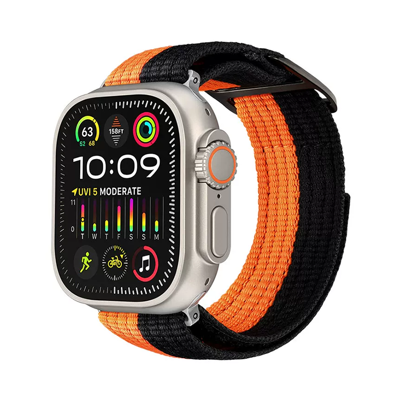 【スポーツに映える】アスレチックナイロンバンド【アップルウォッチ】