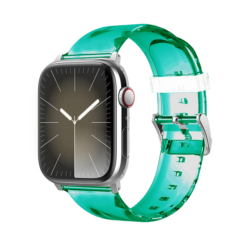 【抜け感デザイン】クリアカラースケルトンバンド【アップルウォッチ】