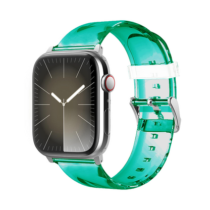 【抜け感デザイン】クリアカラースケルトンバンド【アップルウォッチ】