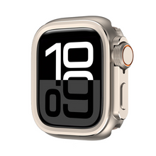 [Glass-free double-sided protection] Ultra-style metal frame case [Apple Watch]