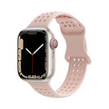 [20 colors available] Punch-hole silicone band [Apple Watch]