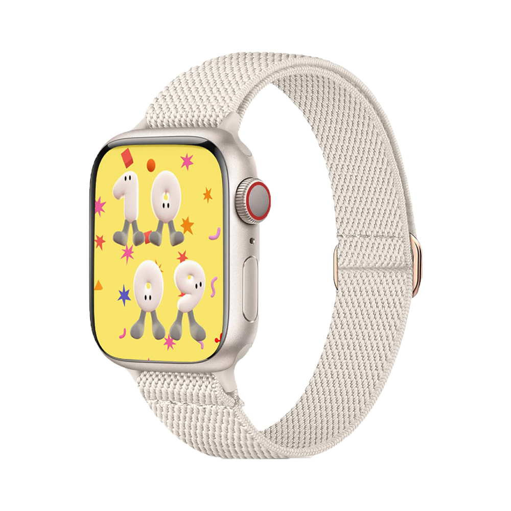 【軽やかフィット】スリムナイロンループバンド【アップルウォッチ】