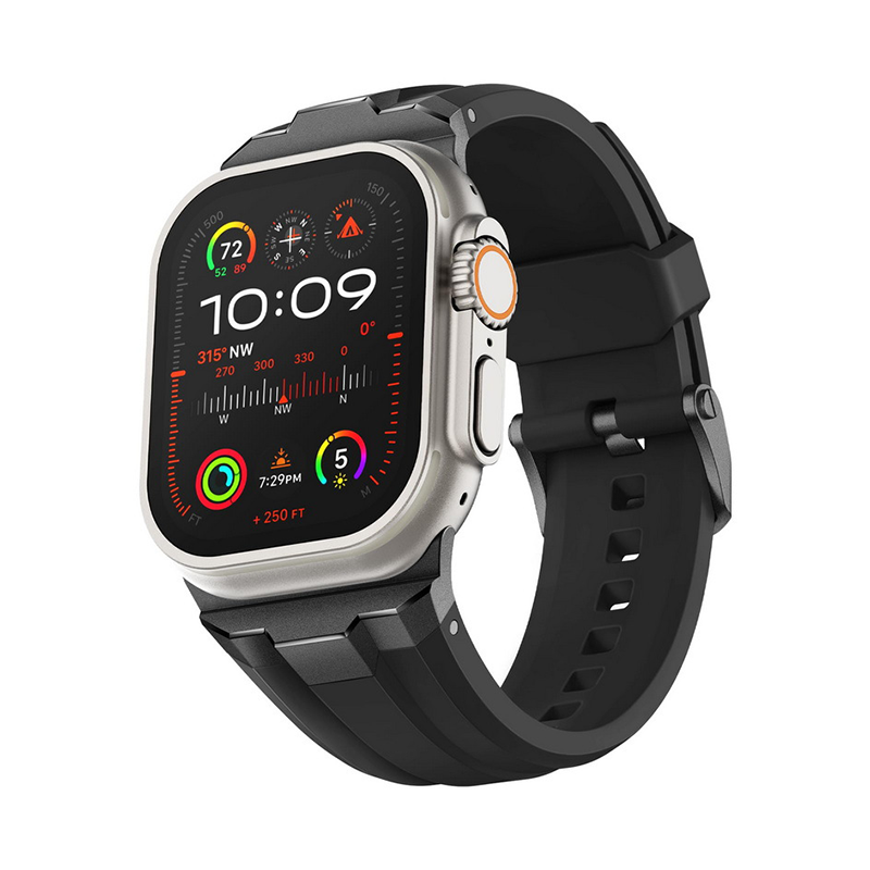 【全8色】モダンエッジメタルシリコンバンド【アップルウォッチ】 - Apple Watchバンド専門通販【BELTIES(ベルティーズ)】