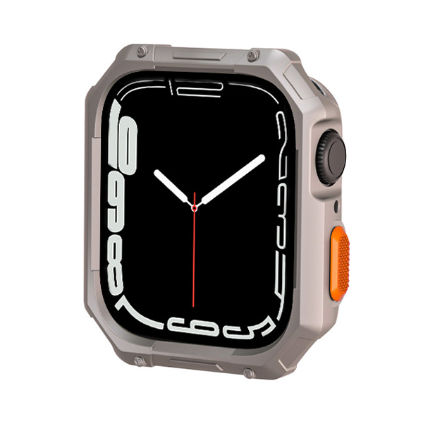 【耐衝撃TPU】カラーボタンプロテクトケース【アップルウォッチ】