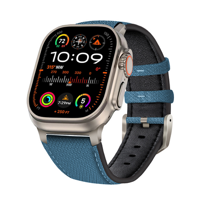 【軽量×タフ】ナイロンファブリックバンド【アップルウォッチ】