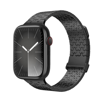 【近未来スタイル】ハニカムメタルマグネットバンド【アップルウォッチ】