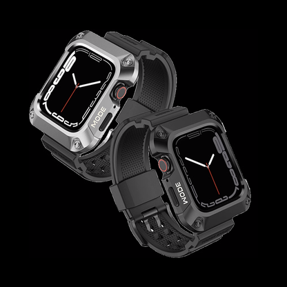 [3 colors available] Armor Shield case integrated TPU band [Apple Watch]