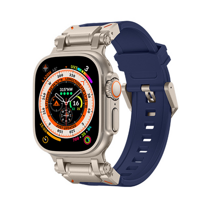 [10 colors available] Stainless Connect TPU band [Apple Watch]