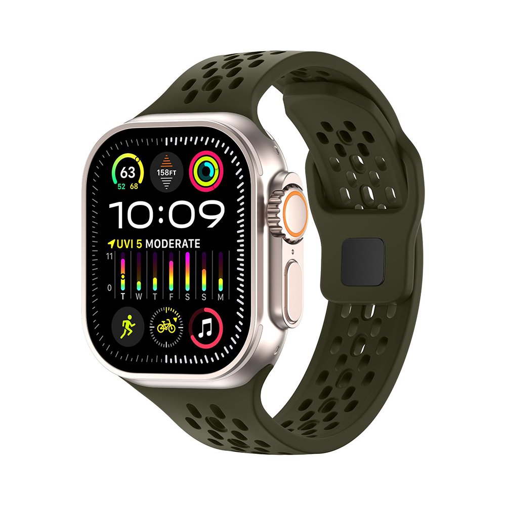 【選べる14色】スポーツメッシュシリコンバンド【アップルウォッチ】