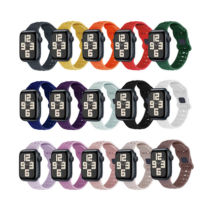 【太めで快適】エアホールマグシリコンバンド【アップルウォッチ】