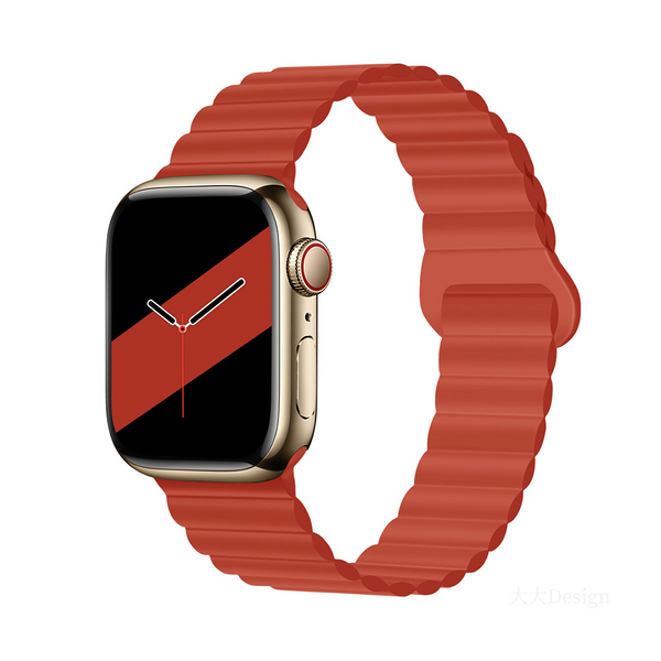 [22 Colors to Choose From] Colorful Magnetic Silicone Band [Apple Watch]