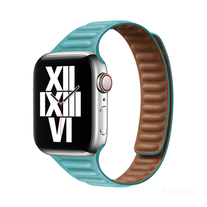 [20 colors available] Small waist magnetic leather band [Apple Watch]