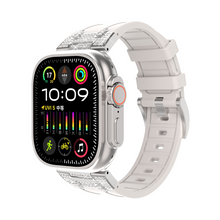 [Shining Connector] Shine Elegant Silicone Band [Apple Watch]