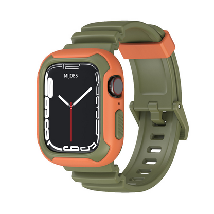 [12 colors available] Bicolor protective TPU band [Apple Watch]