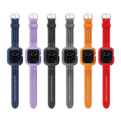 【全6色】グリッドアーマーTPUケース一体型バンド【アップルウォッチ】 - Apple Watchバンド専門通販【BELTIES(ベルティーズ)】