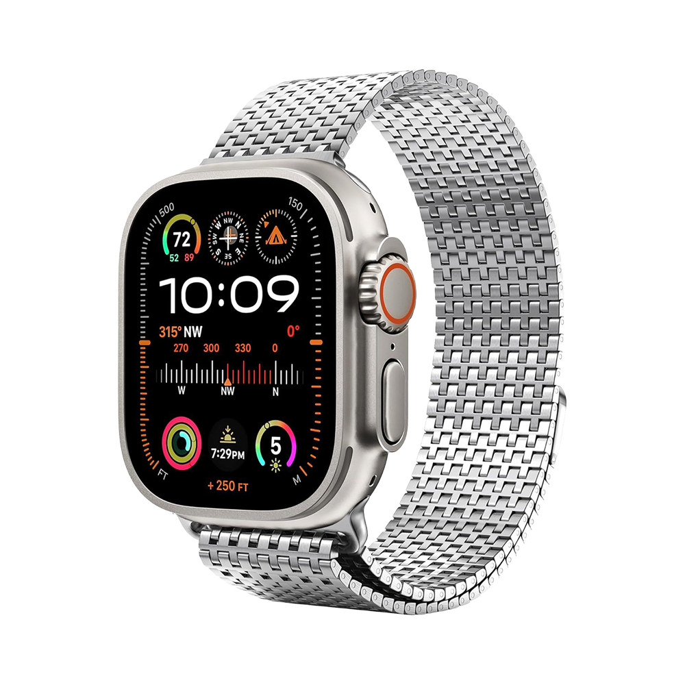 【高級感際立つ】マグステンレスメッシュバンド【アップルウォッチ】