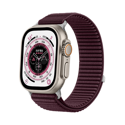 【ストレスフリー装着】カラフルナイロンマジックバンド【アップルウォッチ】