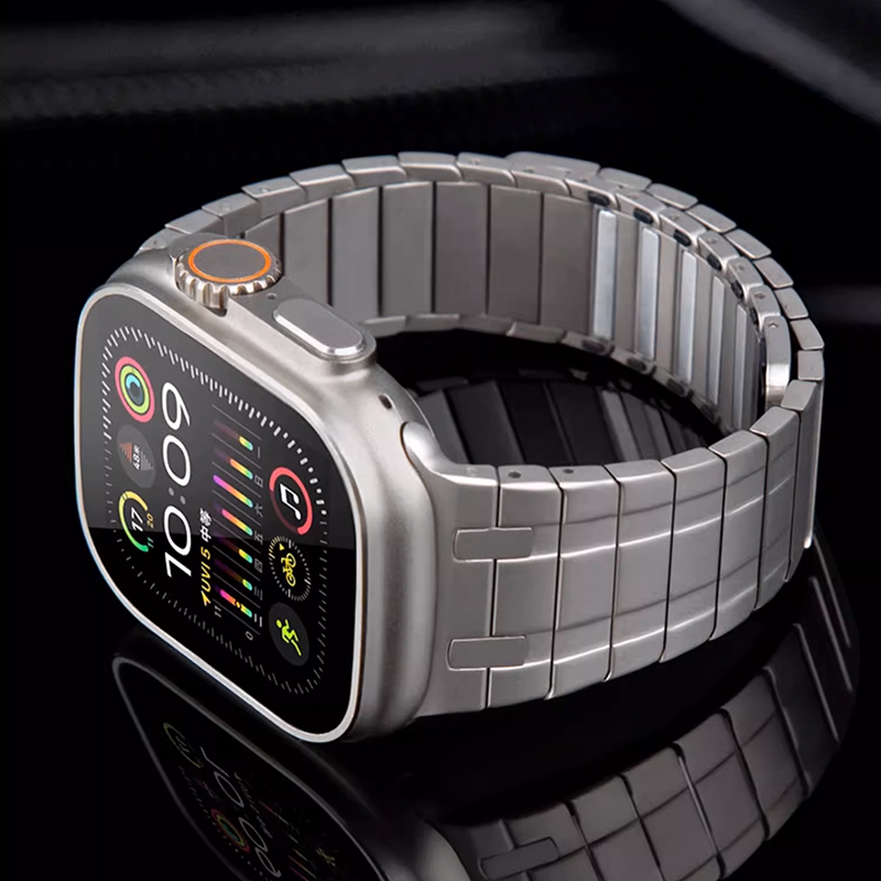 [4 colors available] Dual Line Magnetic Band [Apple Watch]