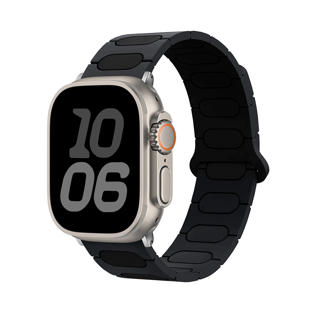 【立体バイカラー】パッドリンクシリコンバンド【アップルウォッチ】