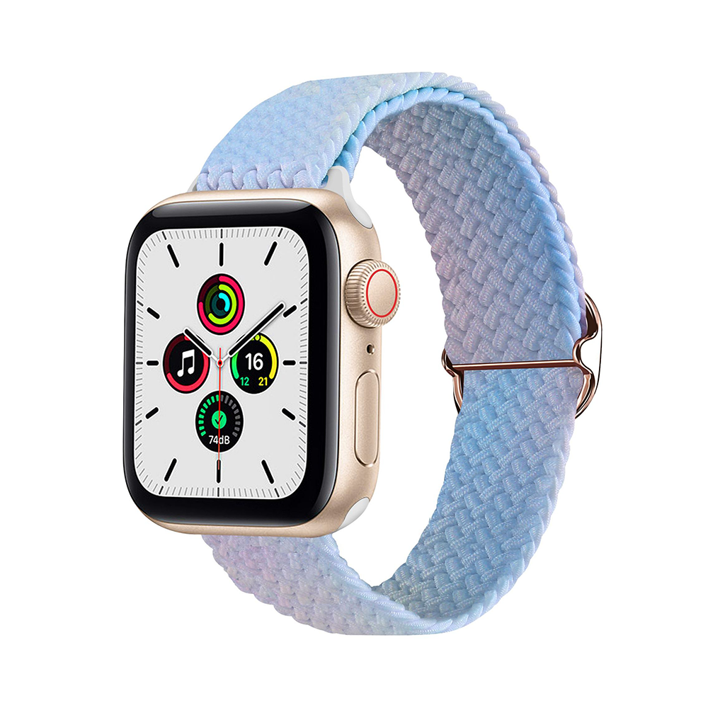 【やさしい色合い】グラデーションナイロンバンド【アップルウォッチ】