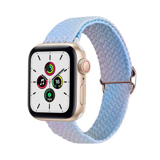 【やさしい色合い】グラデーションナイロンバンド【アップルウォッチ】