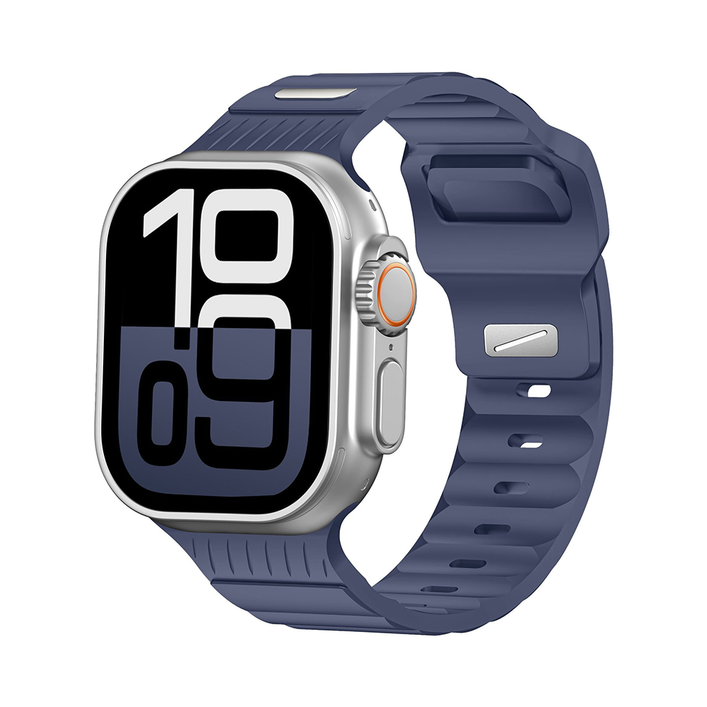 【選べる12色】スマートリブシリコンバンド【アップルウォッチ】