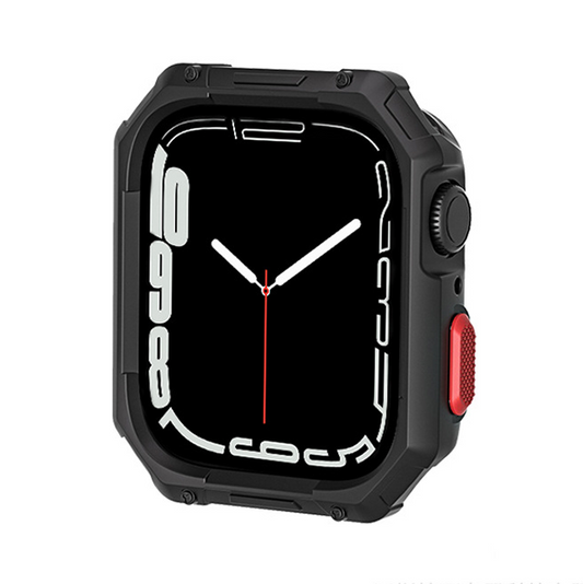 【耐衝撃TPU】カラーボタンプロテクトケース【アップルウォッチ】