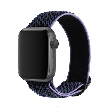 【軽くてタフ】ウェーブパターンナイロンバンド【アップルウォッチ】