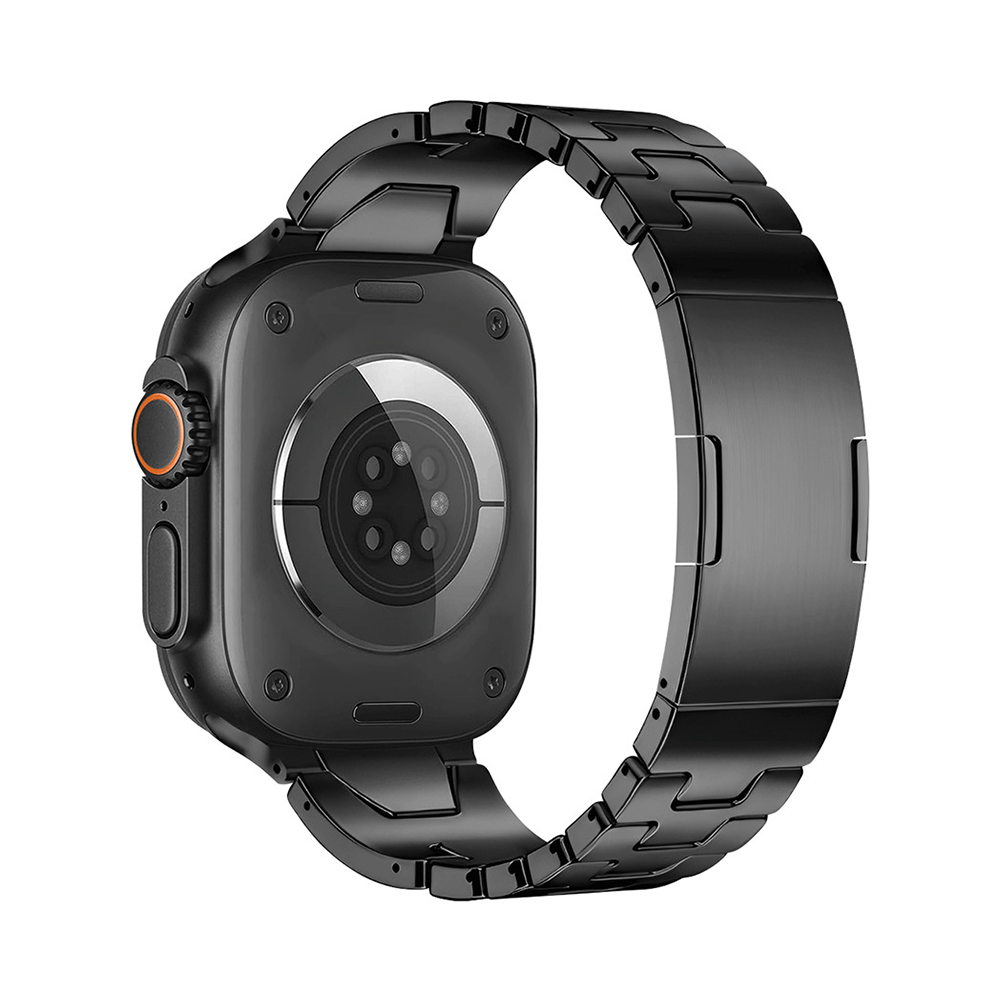 【最新デザイン】モダンカットステンレスバンド【アップルウォッチ】