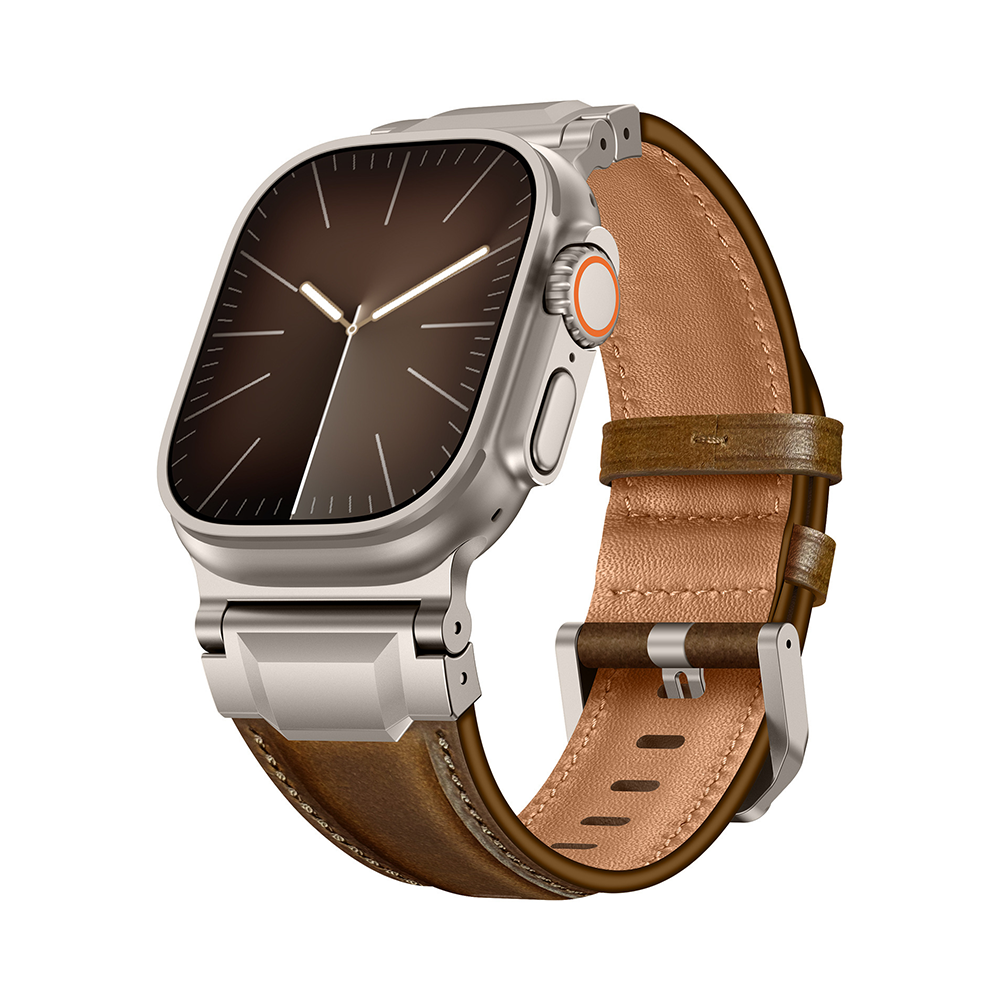 [Adventurous Spirit for Adults] Adventure Leather Band [Apple Watch]