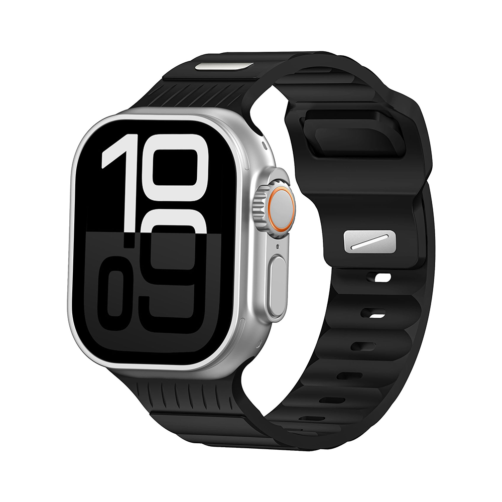 【選べる12色】スマートリブシリコンバンド【アップルウォッチ】