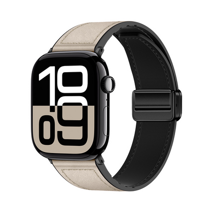 【全40色】シリコンレザーマグネットバンド【アップルウォッチ】