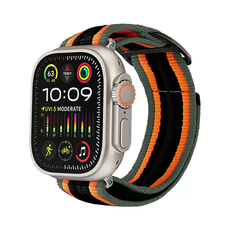 【スポーツに映える】アスレチックナイロンバンド【アップルウォッチ】