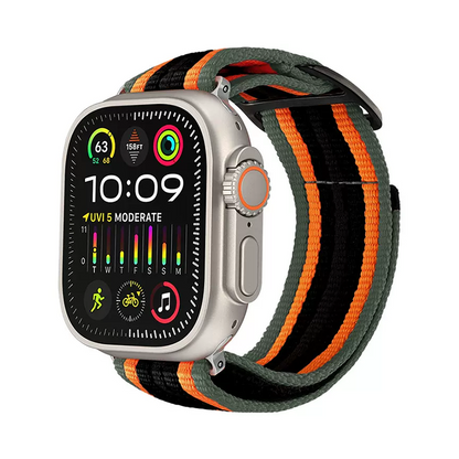 【スポーツに映える】アスレチックナイロンバンド【アップルウォッチ】