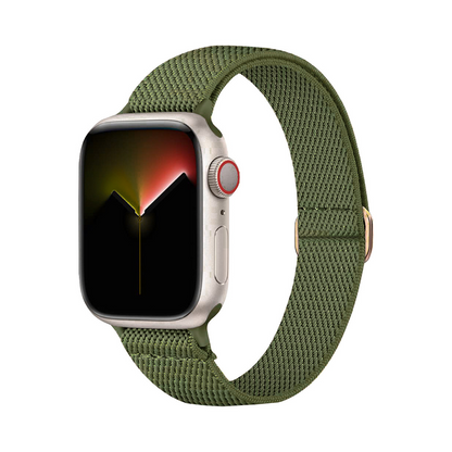 【軽やかフィット】スリムナイロンループバンド【アップルウォッチ】