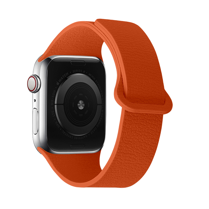 【独特な質感】ロックテクスチャシリコンバンド【アップルウォッチ】